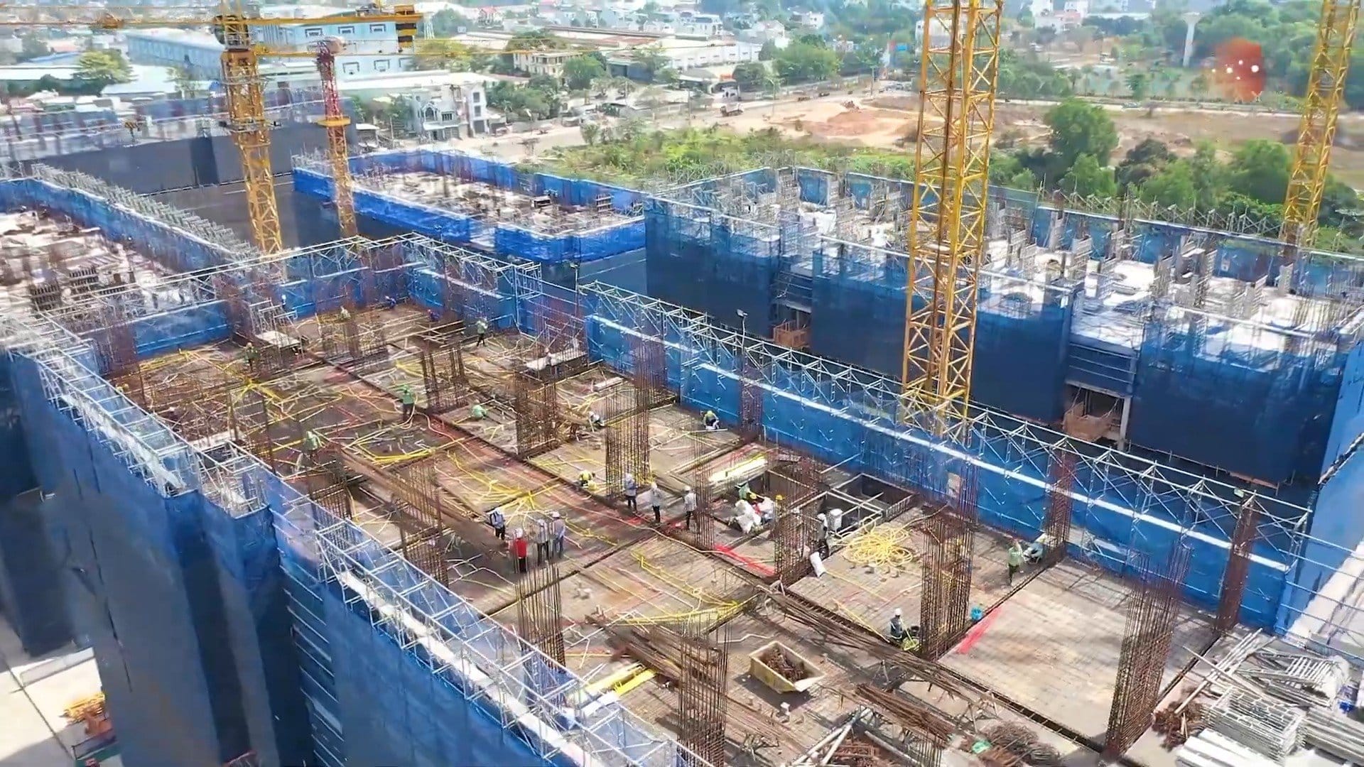 Tiến độ tho công New Galaxy Bình Dương do Gemma Land cập nhật năm 2023