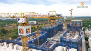 Tiến độ tho công căn hộ New Galaxy Bình Dương do Gemma Land cập nhật năm 2023