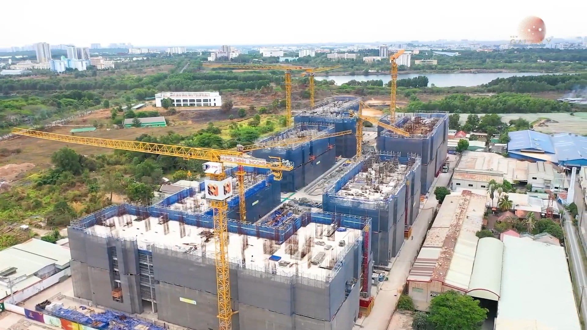 Tiến độ tho công căn hộ New Galaxy Bình Dương do Gemma Land cập nhật năm 2023